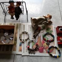 ACCUMULO VINTAGE CON 160 MONETE 