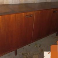 credenza anni 60 in teak 