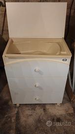 Mobiletto bagnetto neonato