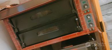 forno doppio per pizza professionale 