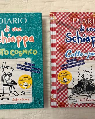 2 Libri Diario di una Schiappa - Kinney (Lotto)