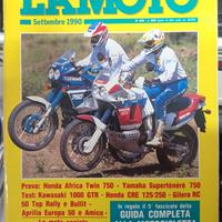 rivista LA MOTO numero 9 anno 1990