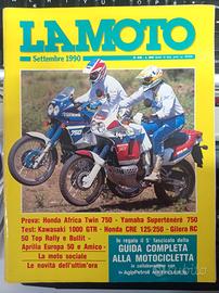 rivista LA MOTO numero 9 anno 1990