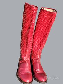 Stivali in pelle Masiero Lorenzo 