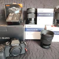 obbiettivi sigma x fuji