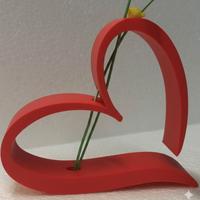 San Valentino  Vaso  a forma di cuore 