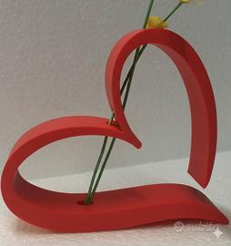 San Valentino  Vaso  a forma di cuore 