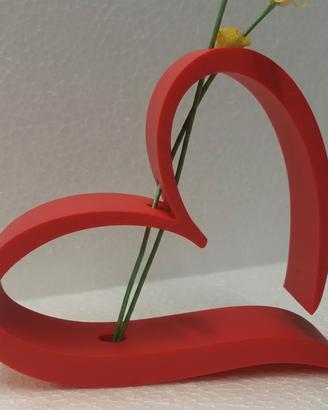 San Valentino  Vaso  a forma di cuore 