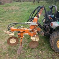 LAMA INTERFILARE E TELAIO PORTA ATTREZZI BRAUN