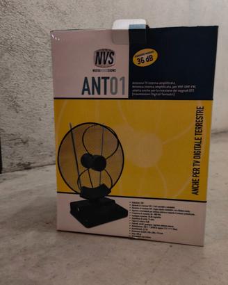 Antenna TV amplificata da interno