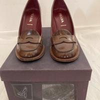 Scarpa donna tabacco prada