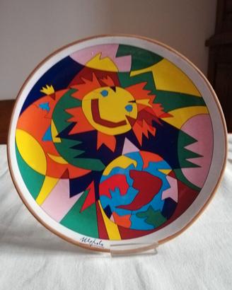 Nespolo Ugo piatto Bravo e Brava 1995