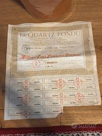 Azioni vintage collezione