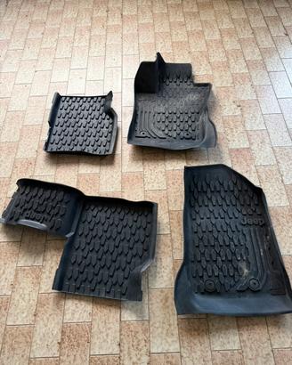 Tappetini tappeti plastica originali jeep compass
