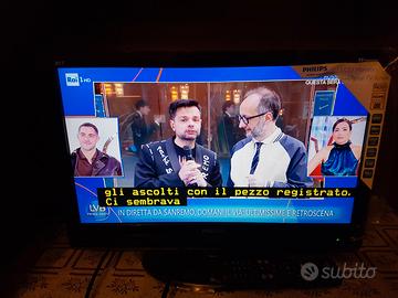 Philips tv full hd 19 pollici con DVB T2