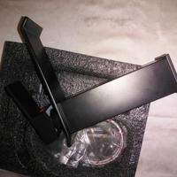 Miscelatore lavabo nero