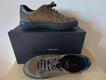Scarpa uomo Fratelli Rossetti "One Dublin-oliva"