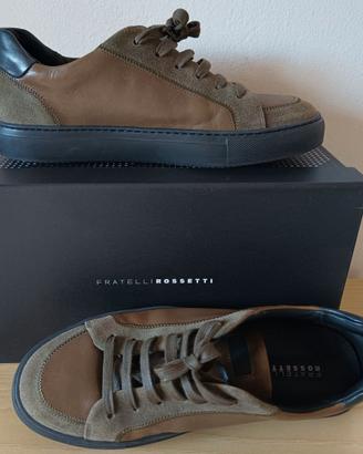 Scarpa uomo Fratelli Rossetti "One Dublin-oliva"