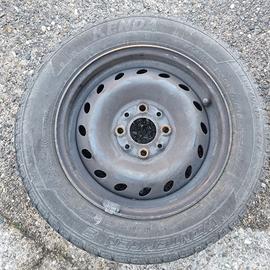 Ruota cerchio più gomma