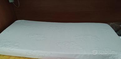 Materasso lettino 60*120+coprimaterasso 