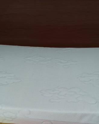 Materasso lettino 60*120+coprimaterasso 