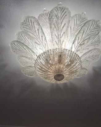 lampadario in vetro di murano