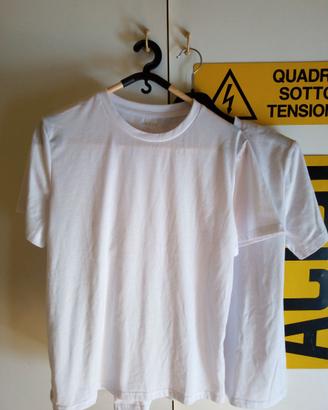 2 magliette bianche Shein donna