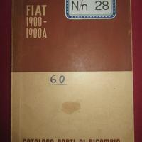 FIAT 1900 1900 A Catalogo Ricambi originale 1954