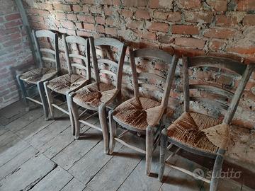 10 Vecchie sedie
