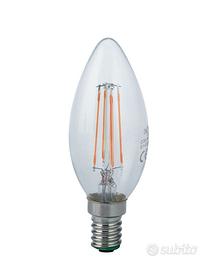 10 lampadina led E14 "filamento" 6500k