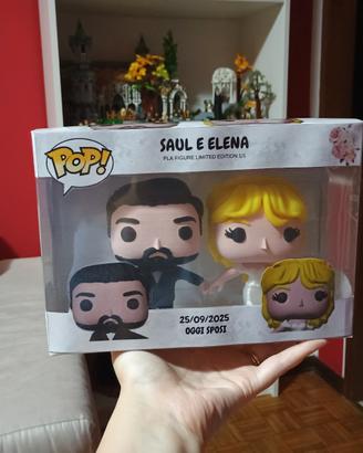 Miniature in stile Funko sposi 