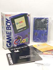 Nintendo Game Boy Color Purple cone nuovo GIG 