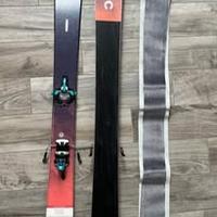 Atomic backland + attacchi, ski stop, pelli nuovi