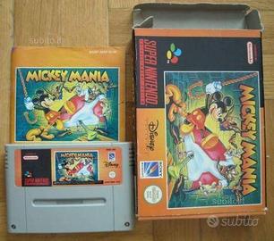 Mickey Mania Topolino Super Nintendo SNES