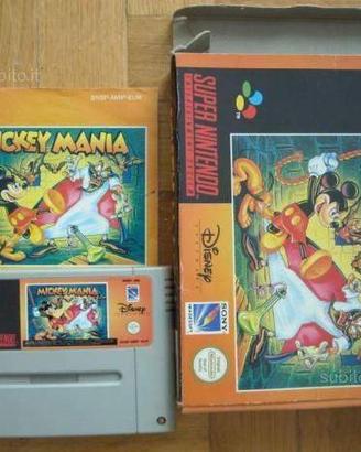 Mickey Mania Topolino Super Nintendo SNES
