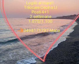 Mare a luglio. Cecina LI Toscana trilocale 4+1 pos