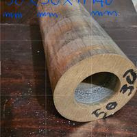 Trafilato in bronzo per boccole 50x30x140 mm