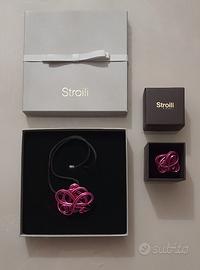Parure Stroili Collana con Anello lavorati
