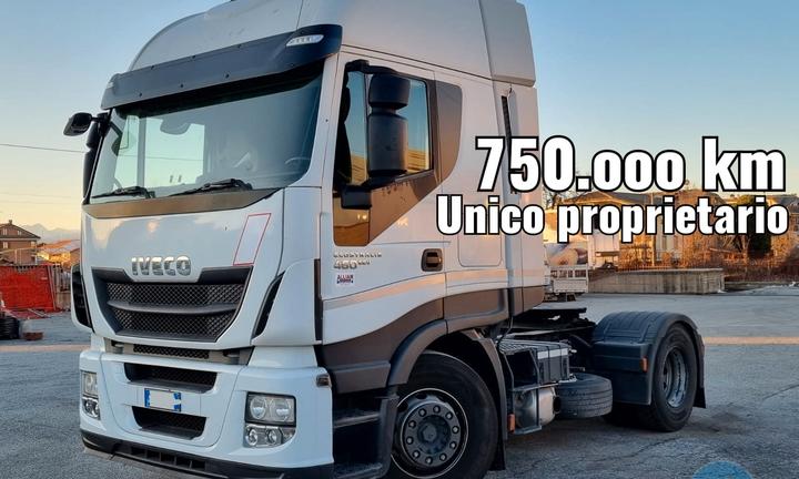 Stralis 460 da padroncino Km 750000