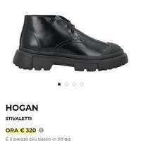 Stivaletti Hogan di Pelle