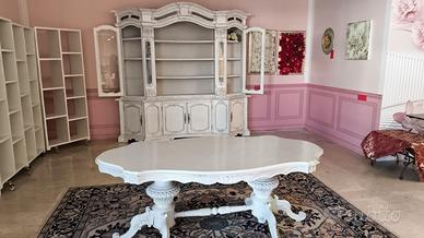 Set credenza con vetrine + tavolo