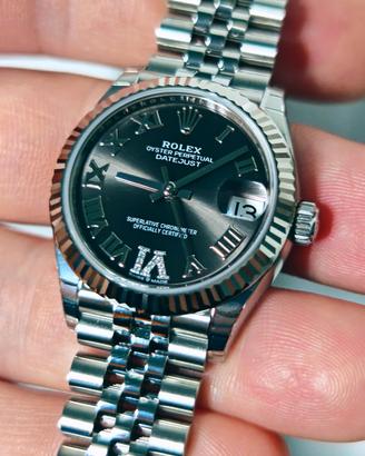 Rolex DJ 31mm 278274 oro bianco jubilé nuovo 2026