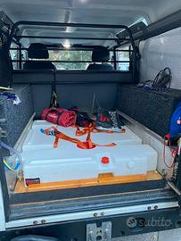 serbatoi defender acqua gasolio 4x4
