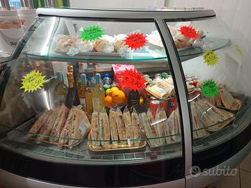 Vetrina refrigerante Angolare