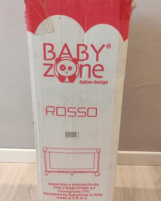 Lettino da campeggio / viaggio BabyZone Rosso 