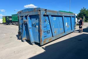 CONTAINER SCARRABILE USATO CON COPERCHIO
