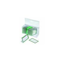 x2 Porta-nomi Lebez 50188 rigidi 50×40 mm