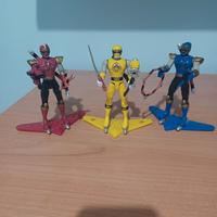 Action Figure Power Rangers NinjaStorm LED 2003 Ye