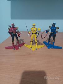 Action Figure Power Rangers NinjaStorm LED 2003 Ye