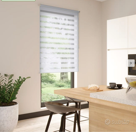 Tende Bolero bianche cm 60x250 - Leroy Marlen